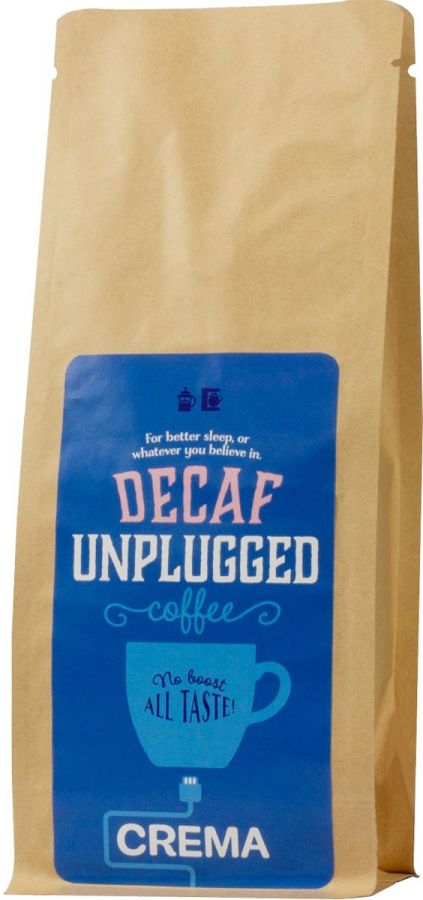 Crema Crema Unplugged Decaf kofeiiniton kahvi 500 g
