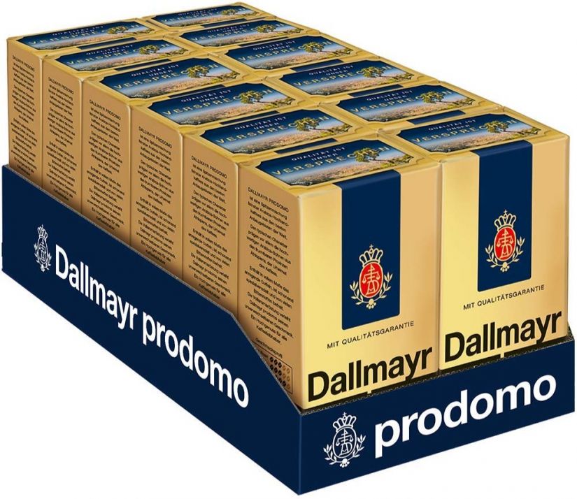 Dallmayr Prodomo 12 x 500 g Ground Coffee