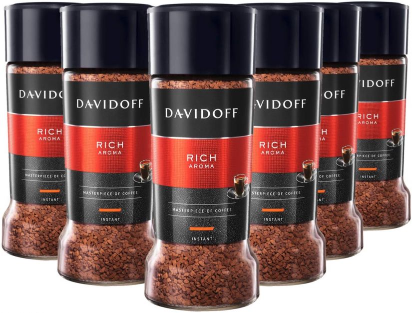 Davidoff Rich Aroma Instant Coffee 6 x 100 g