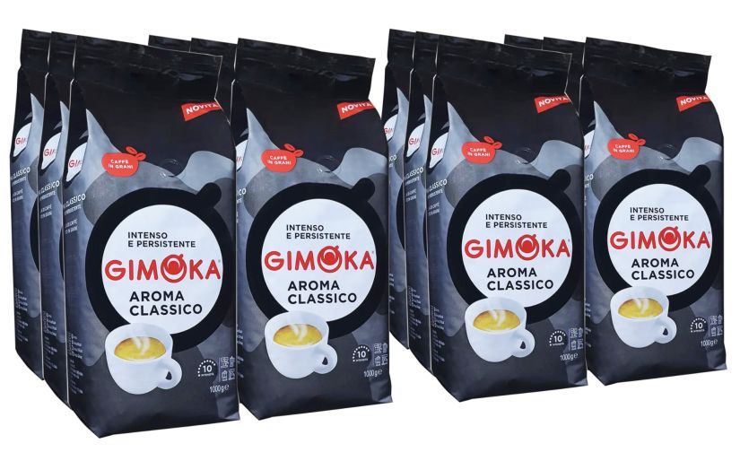 Gimoka Aroma Classico kaffebönor 12 x 1 kg