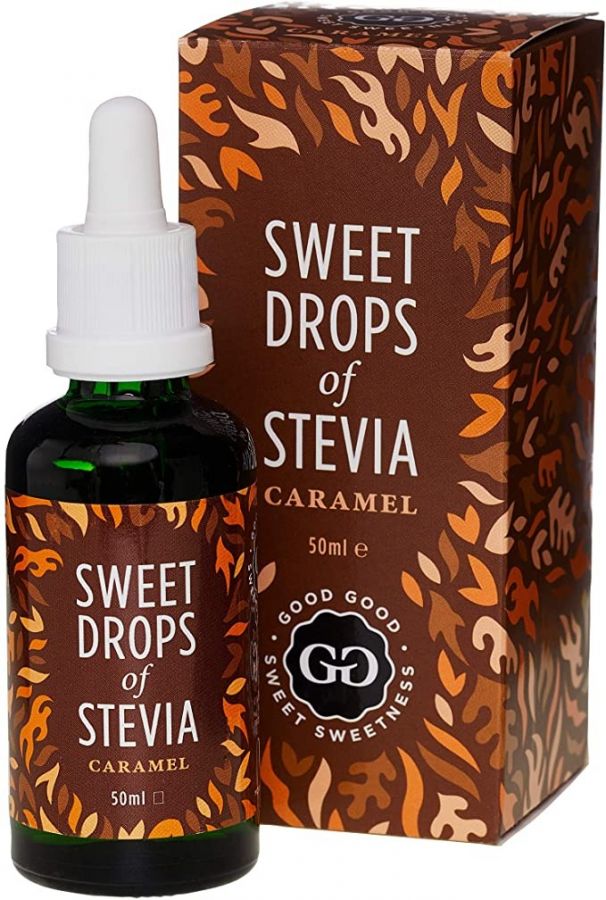 Good Good Good Sweet Drops Of Stevia makeutusaine, karamelli 50 ml