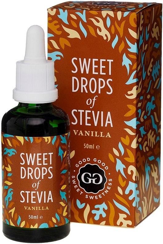Good Good Good Sweet Drops Of Stevia makeutusaine, vanilja 50 ml