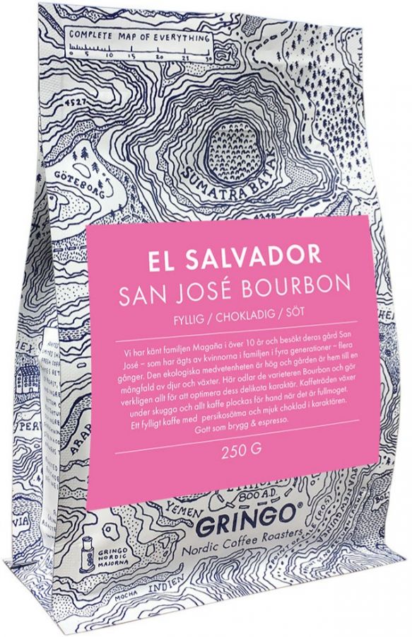 Gringo Gringo Nordic El Salvador San José Bourbon 250 g kahvipavut