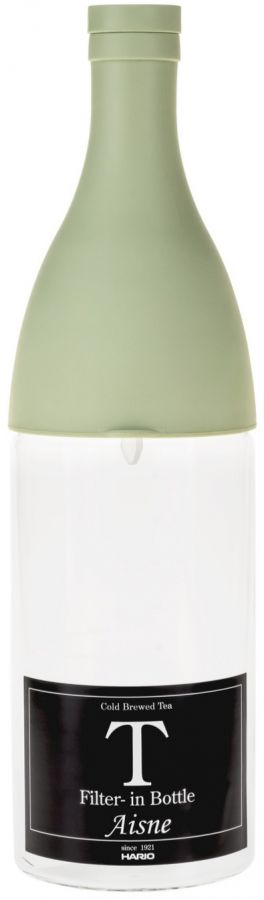 Hario Aisne Filter-In Bottle cold brew teepullo 800 ml, vihreä