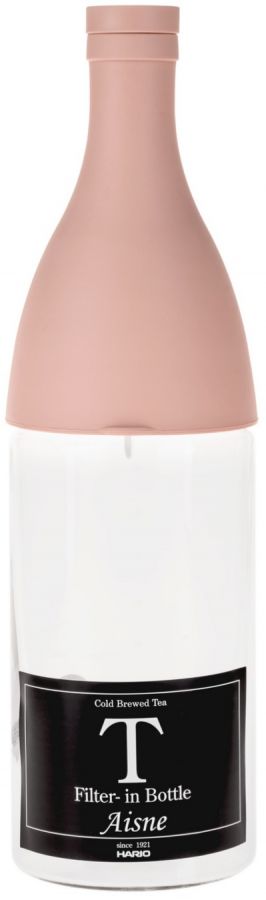 Hario Hario Aisne Filter-In Bottle cold brew teepullo 800 ml, pinkki