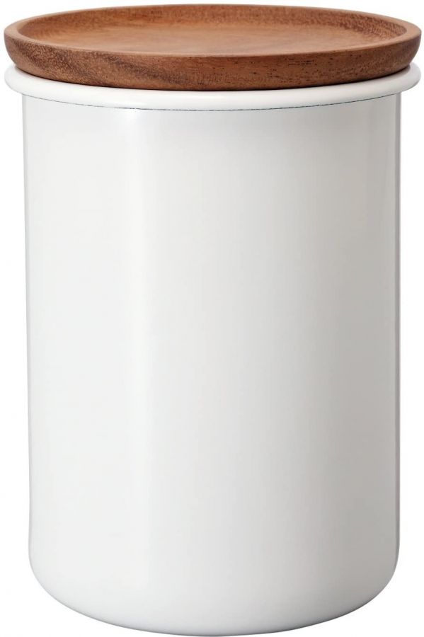 Hario Bona Tea & Coffee Canister emaloitu säilytyspurkki 800 ml