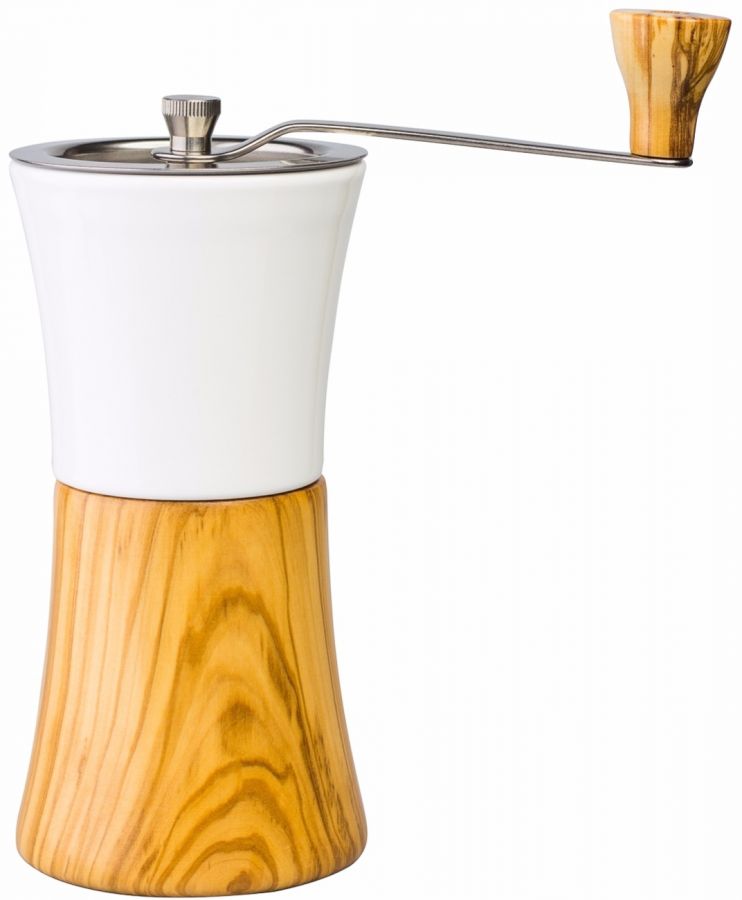 Hario Hario Ceramic Coffee Mill Wood kahvimylly