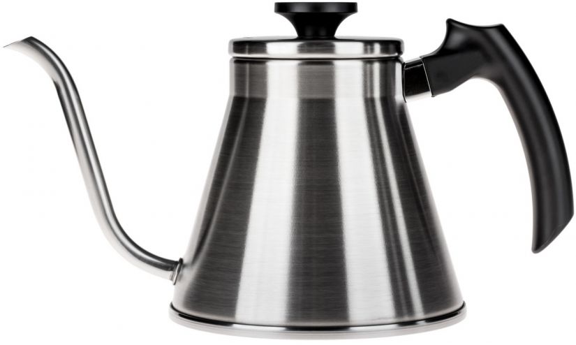 Hario Hario Fit V60 Drip Kettle 1,2 l teräksinen vesipannu, hopea