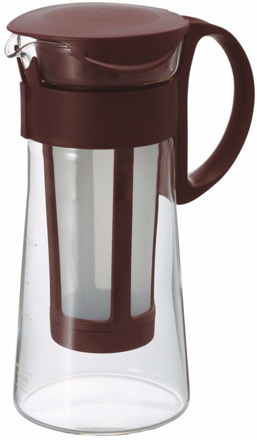 Hario Mizudashi Cold Brew Coffee Pot -kahvikannu 600 ml, ruskea