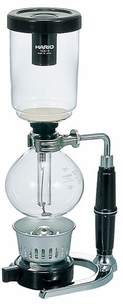 Hario Technica TCA-3 Syphon Vacuum Coffee Maker 3 Cups, 360 ml