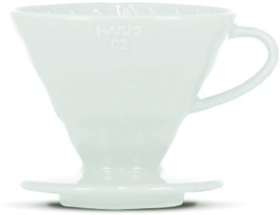 Hario V60 Dripper koko 02 keraaminen suodatinsuppilo, vaaleansininen