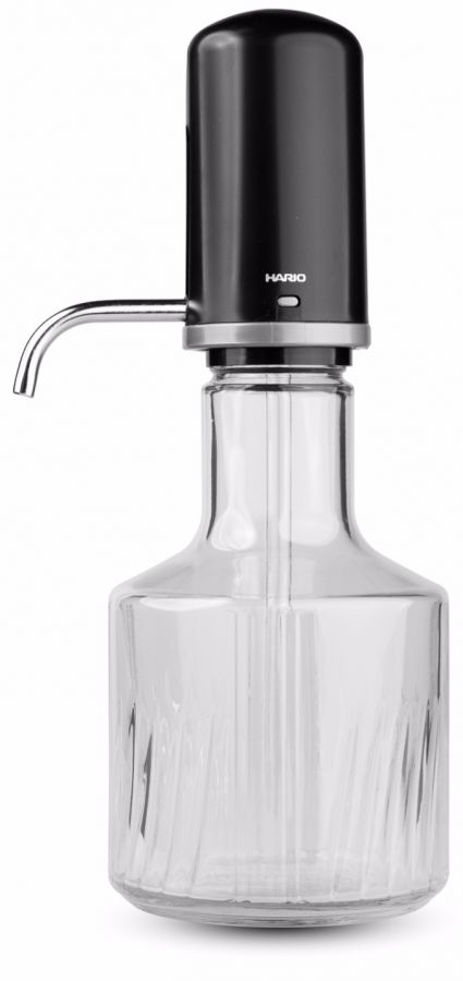 Hario Water Phon Eleven glaskaraff med pump 1,1 l