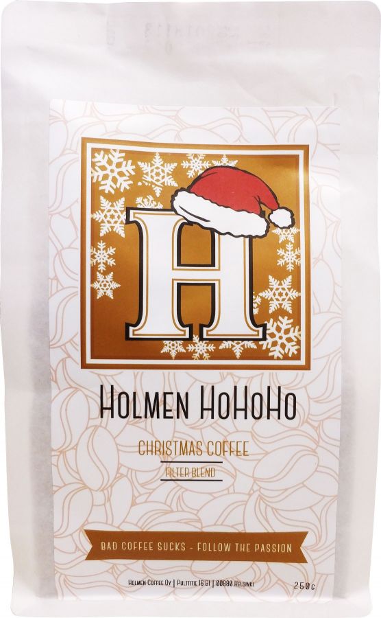 Holmen Holmen HoHoHo joulukahvi, 250 g suodatinjauhatus