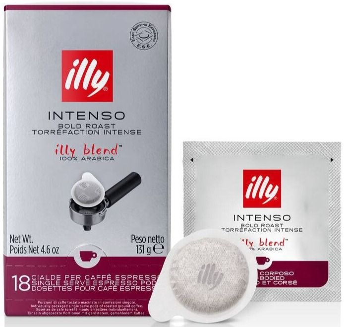 illy Intenso ESE espresso kaffepods 18 st