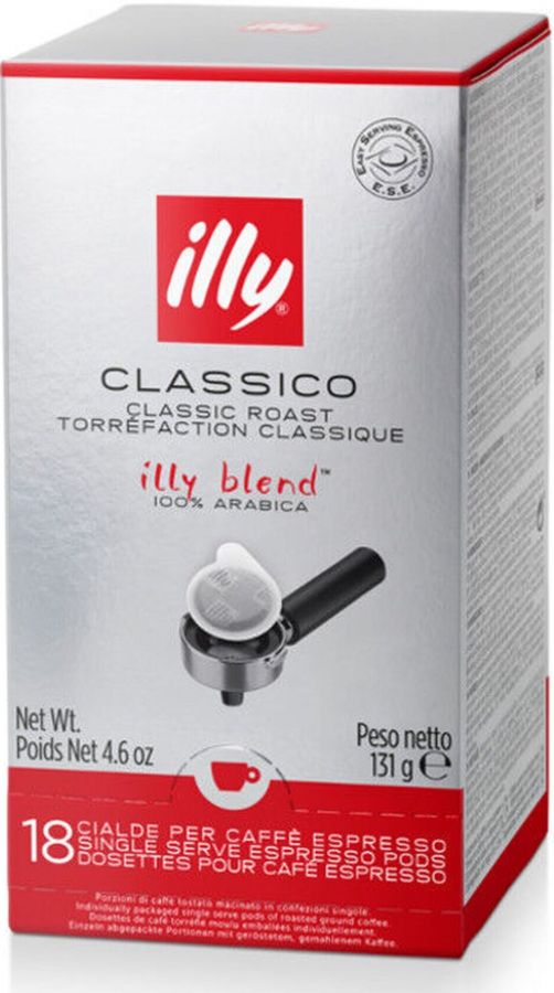 illy Classico E.S.E. espresso pods 18 st