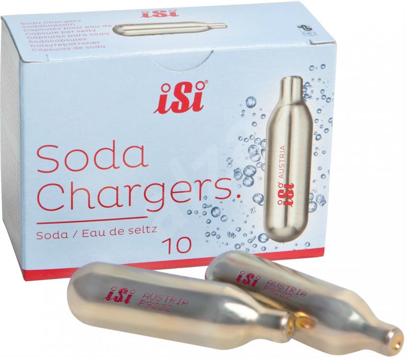 iSi CO2 -patroner till sodasifon 10 st