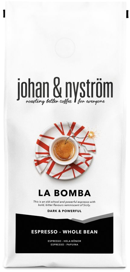 Johan & Nyström Espresso La Bomba 500 g kahvipavut