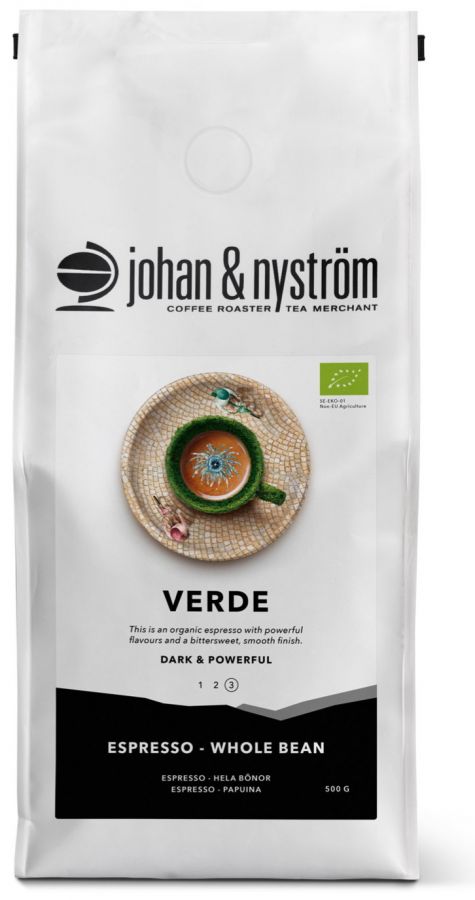 Johan Johan & Nyström Espresso Verde 500 g kahvipavut