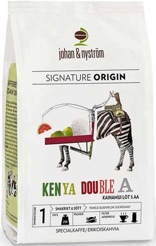 Johan Johan & Nyström Kenya AA Kainamui 250 g kahvipapuja