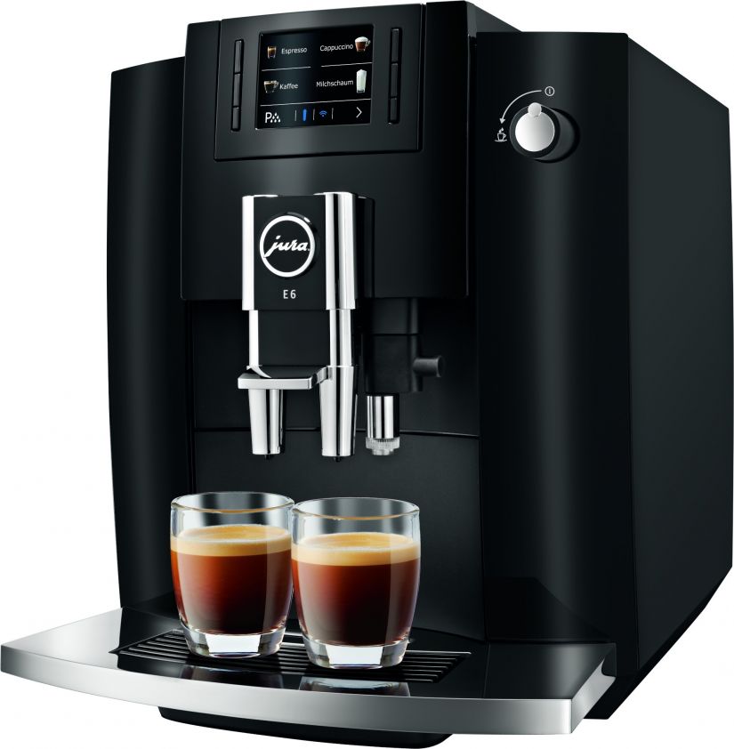 Jura Jura E6 (EB) kahviautomaatti, Piano Black