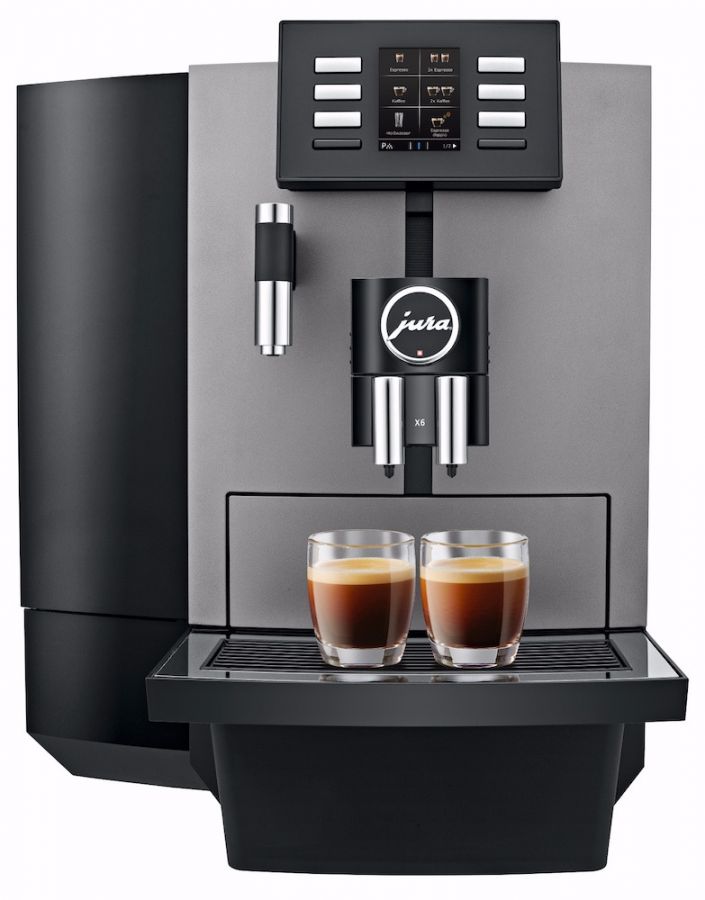 Jura X6 Dark Inox automatic coffee machine
