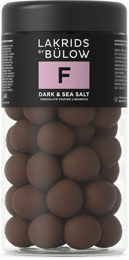 Lakrids Lakrids by Bülow - F - Dark & Sea Salt 295 g