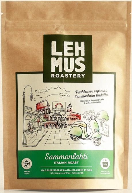 Lehmus Lehmus Roastery Sammonlahti kahvipavut 220 g