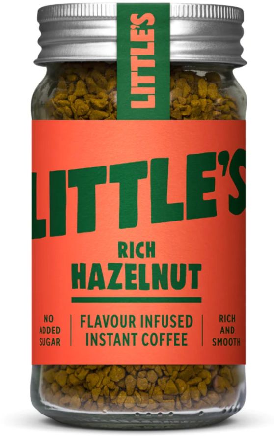 Little's Rich Hazelnut maustettu pikakahvi 50 g