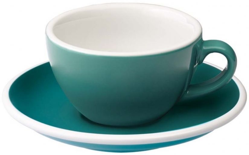 Loveramics Loveramics Egg Teal flat-white-kuppi 150 ml