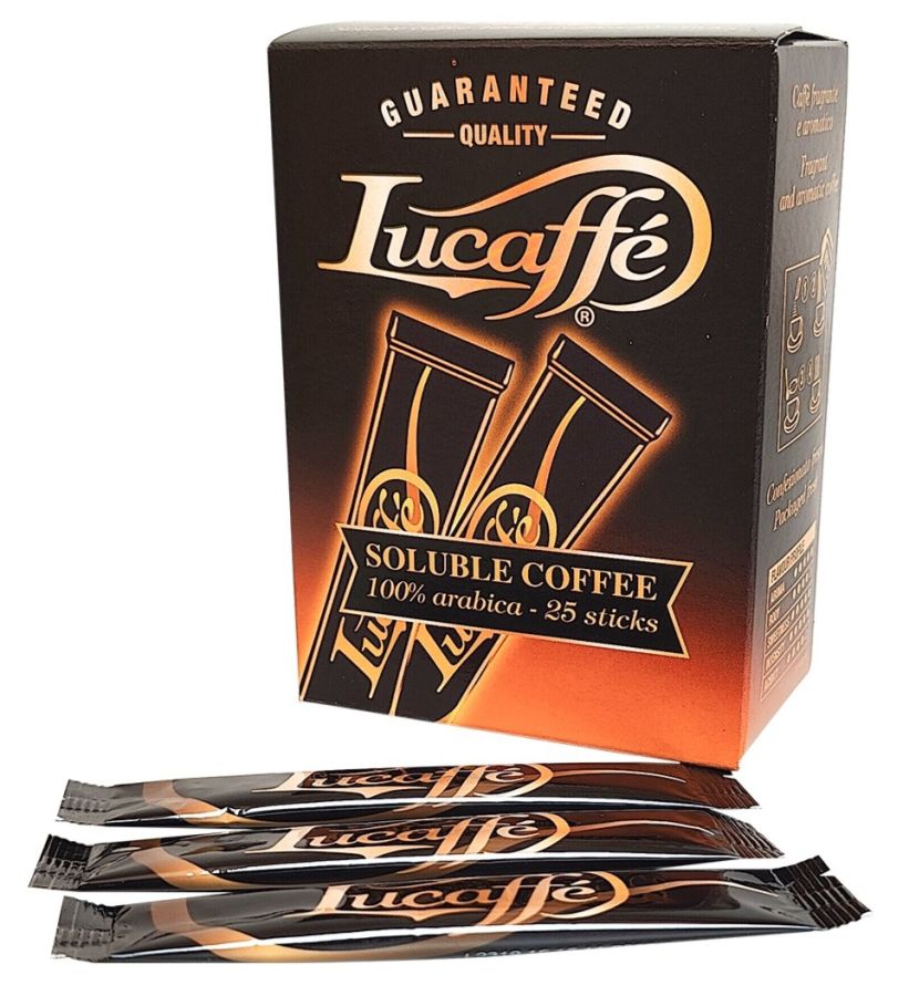 Lucaffé 100 % Arabica pikakahvi 25 kpl annospakkausta