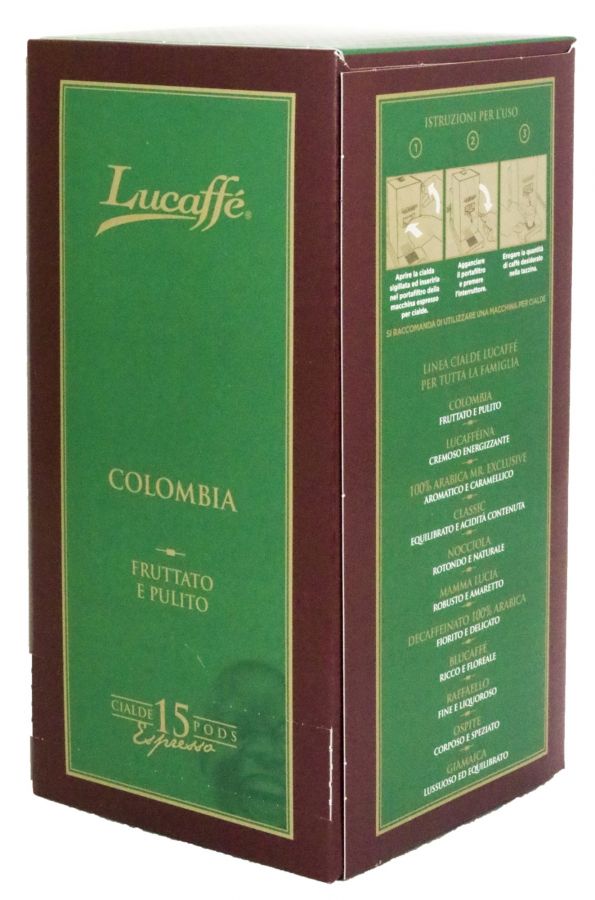Lucaffé Lucaffé Colombia espresso pods 15 st