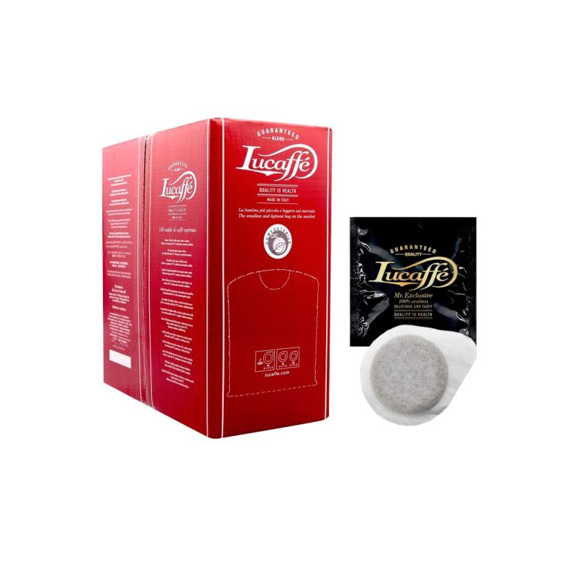 Lucaffé Mr Exclusive 100 % Arabica ESE Espresso Pods 150 pcs