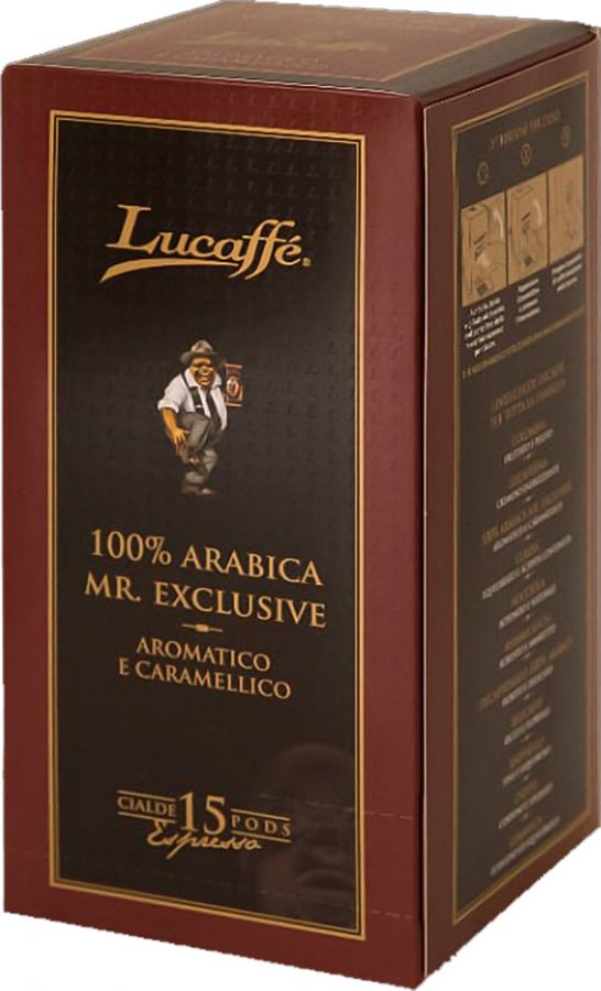 Lucaffé Lucaffé 100 % Arabica - Mr Exclusive espresso pods 15 st