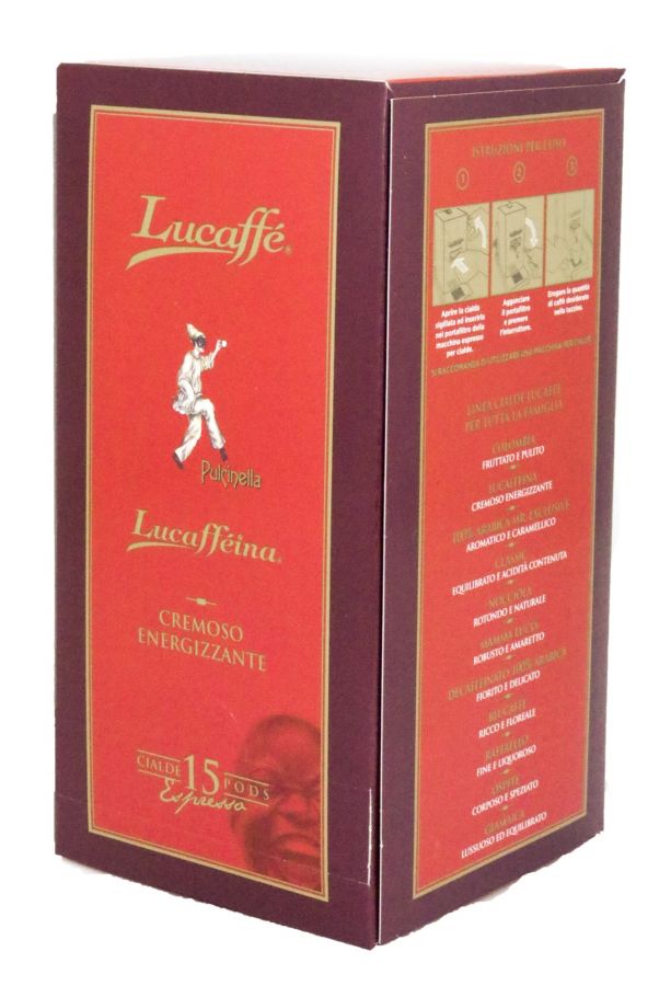 Lucaffé Pulcinella espressonapit 15 kpl