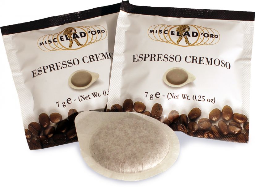 Miscela d'Oro Espresso Cremoso ESE Espresso Pods 150 pcs