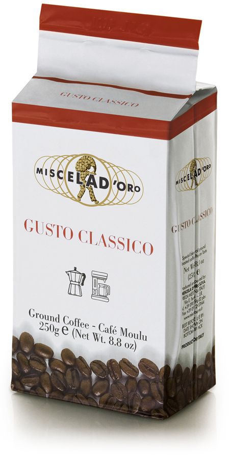 Miscela d'Oro Gusto Classico 250 g ground coffee