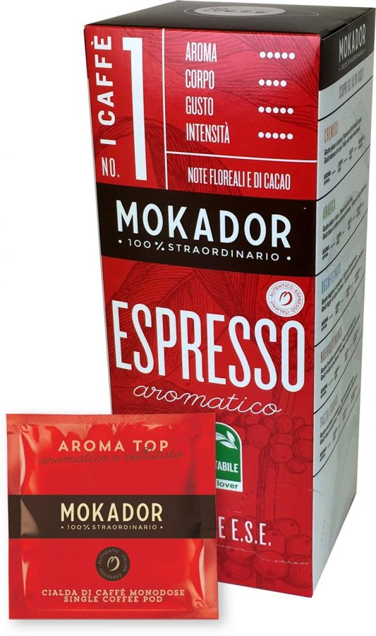 Mokador Mokador Aromatico Aroma Top espresso pods 20 st