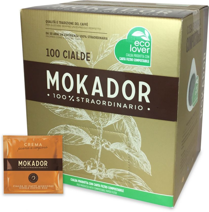 Mokador Mokador Crema espresso pods 100 st