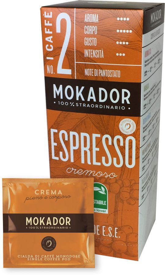 Mokador Mokador Crema Cremoso espresso pods 20 st