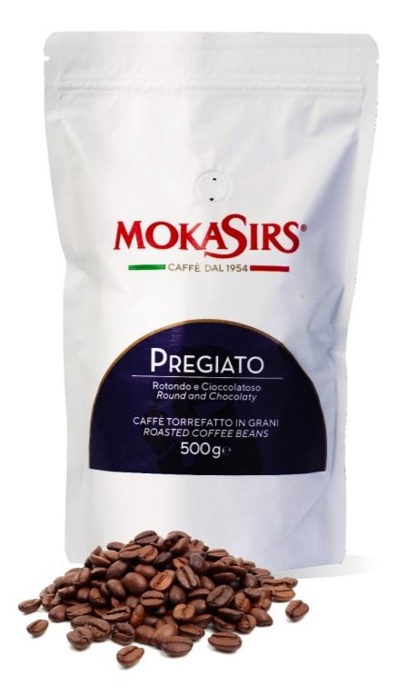 MokaSirs Pregiato 500 g kaffebönor