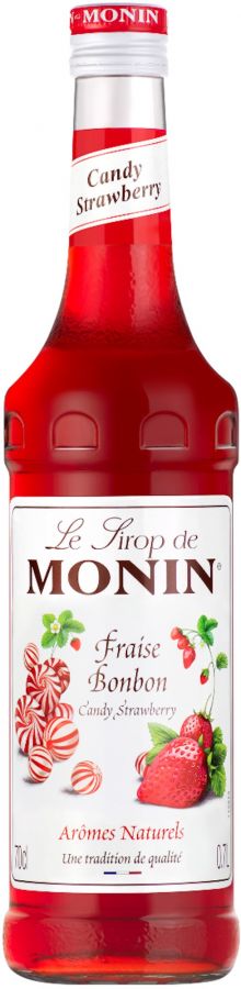 Monin Monin Candy Strawberry makusiirappi 700 ml