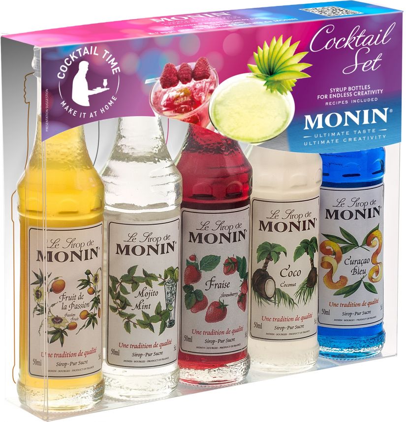 Monin Monin Cocktail Set 5 makusiirappia