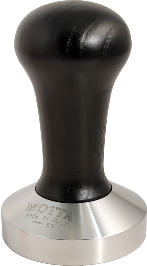 Motta Motta Tamper 58 mm with Wooden Handle, Black