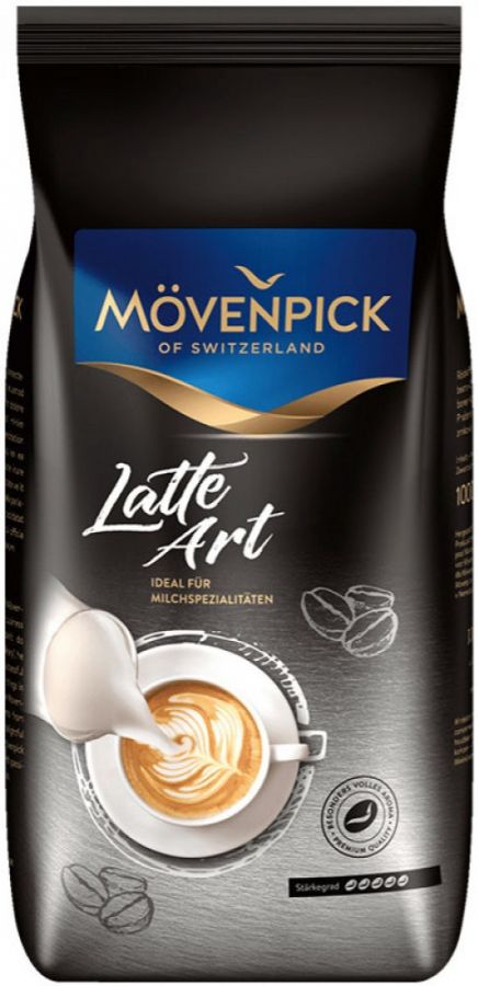 Movenpick Latte Art Roasted Coffee Beans 1 kg