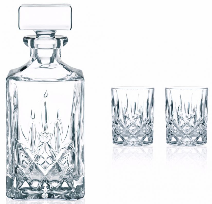 Nachtmann Nachtmann Noblesse Whiskykaraff 75 cl och 2 st. Tumbler drinkglas