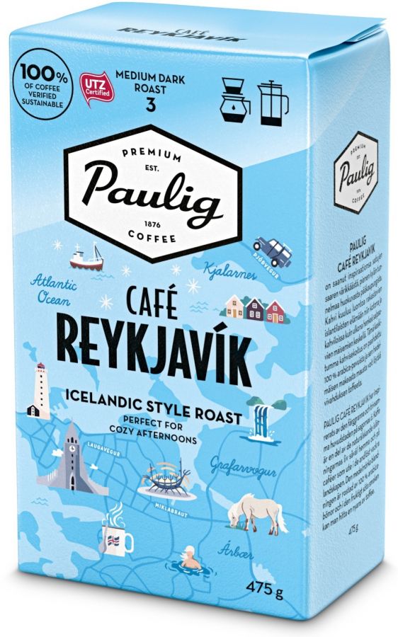 Paulig Café Reykjavík 425 g Ground Coffee