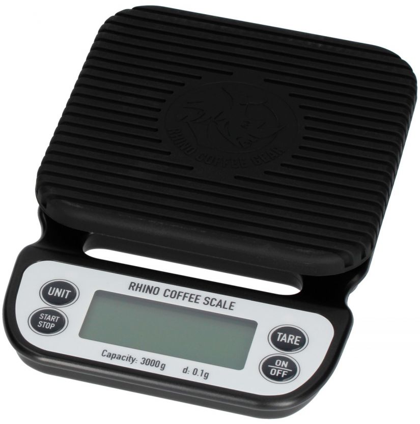Rhino Rhino Coffee Gear Brewing Scale tarkkuusvaaka ajastimella