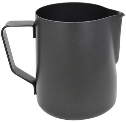 Rhinowares Rhinowares Stealth Milk Pitcher maidonvaahdotuskannu 360 ml, musta