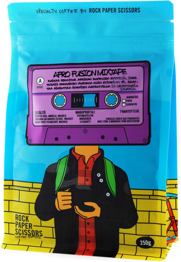 RPS RPS Roastery - Afro Fusion Mixtape suodatinkahvi 250 g
