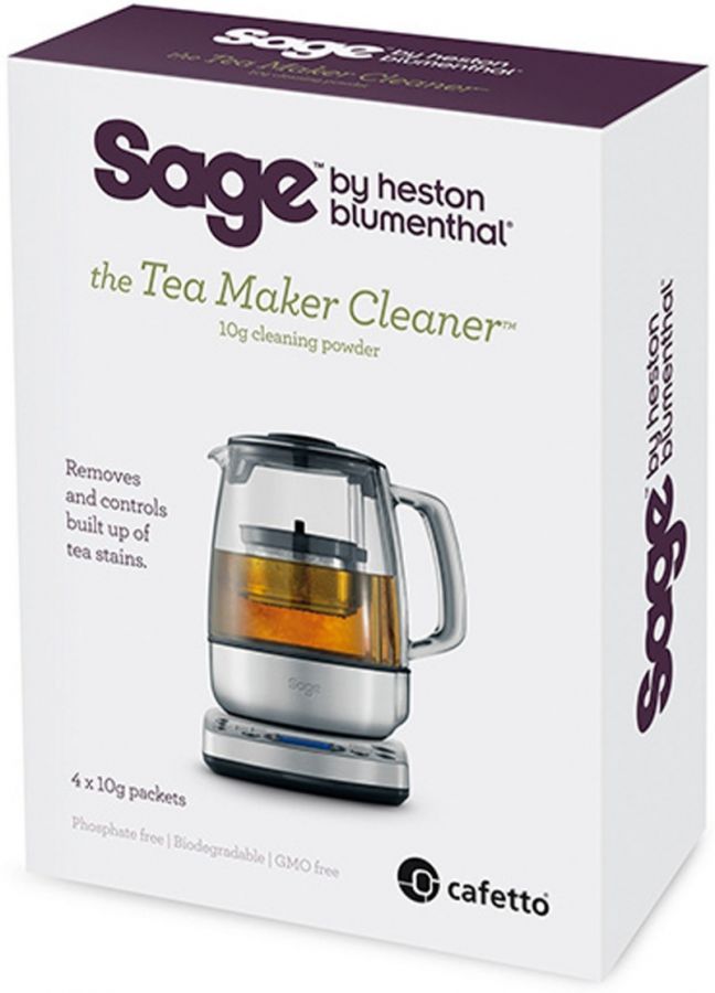 Sage Sage Tea Maker Cleaner teenkeittimen puhdistusaine, 4 kpl